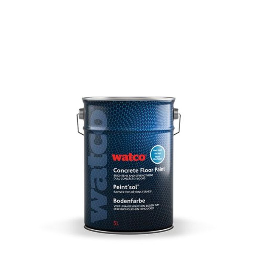 Concrete Floor Paint Bef Matt Dark Grey 5L Slate Grey