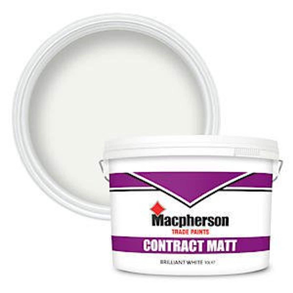 Contract Matt 10L Brilliant White