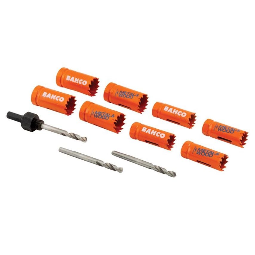 Contractor's Bi-Metal Holesaw Set, 11 Piece BAHHSSET2025