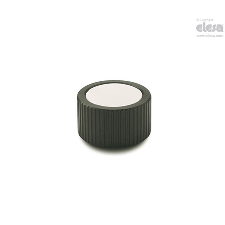 Control knurled knob-GN 726-34-B8-N-1