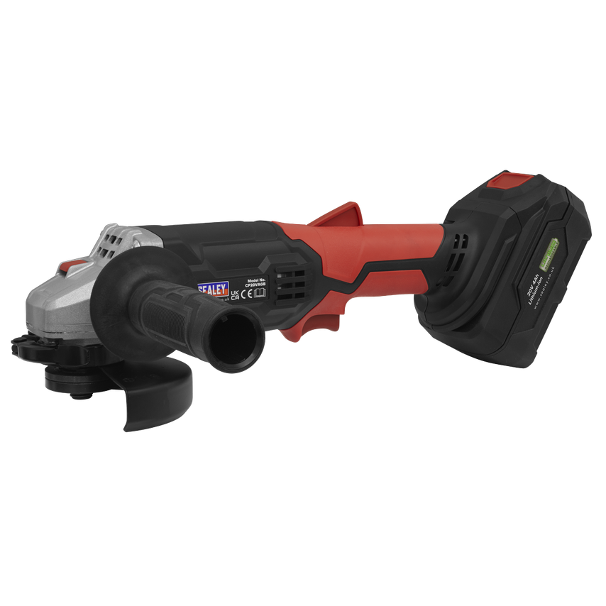 Cordless Angle Grinder Kit 115mm 20V 4AH