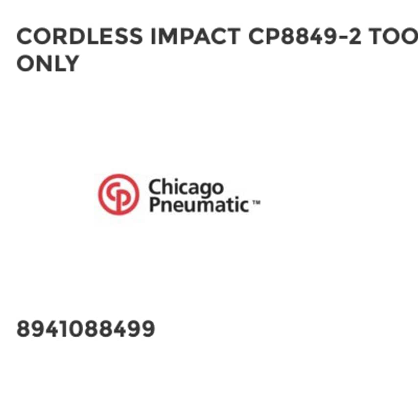 Cordless Impact CP8849-2 Tool Only