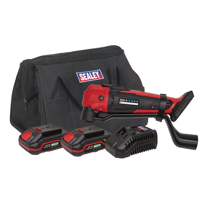 Cordless Oscillating Multi-tool Kit 20V - 2 Batteries