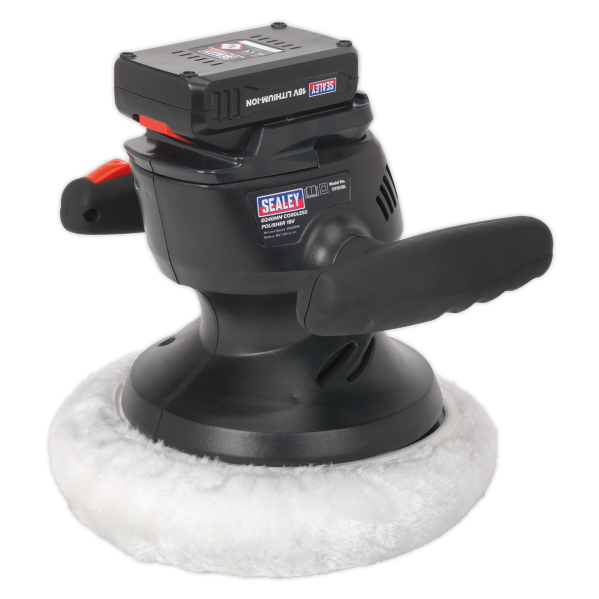 Cordless Polisher 240mm 18V Lithium-ion