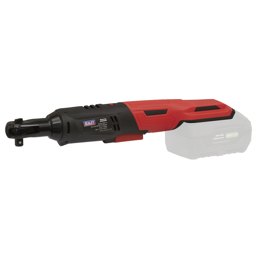 Cordless Ratchet Wrench Kit 3/8"Sq. Drive 60nm 20V 4AH