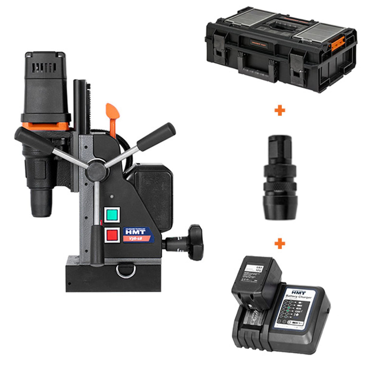 Cordless V36-18 Magnet Drill - 2 x 9.0AH Kit - EU Plug (Stakit)