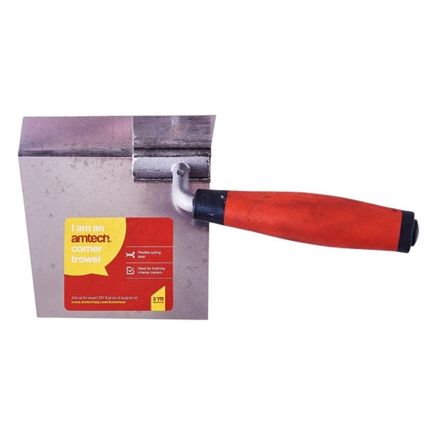 Corner Trowel with Soft Grip