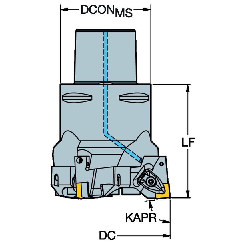 CoroBore BR30 Three-edge Rough Boring Tool BR30-214SN15Y-C8