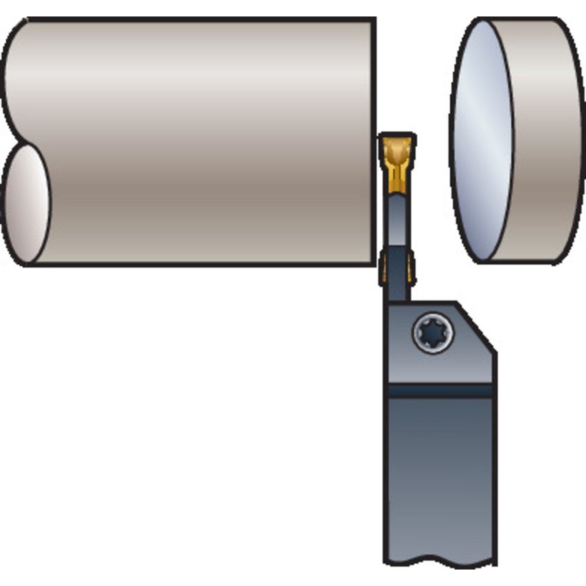 CoroCut 1-2 Insert for Parting L123G2-0300-1001-CS1125