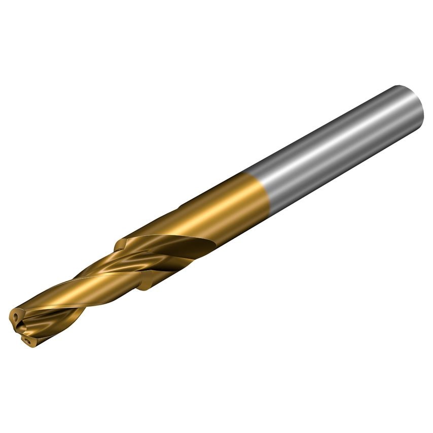 CoroDrill 860 Solid Carbide Step and Chamfer Drill 860.2-1200-040A1-GMX1BM