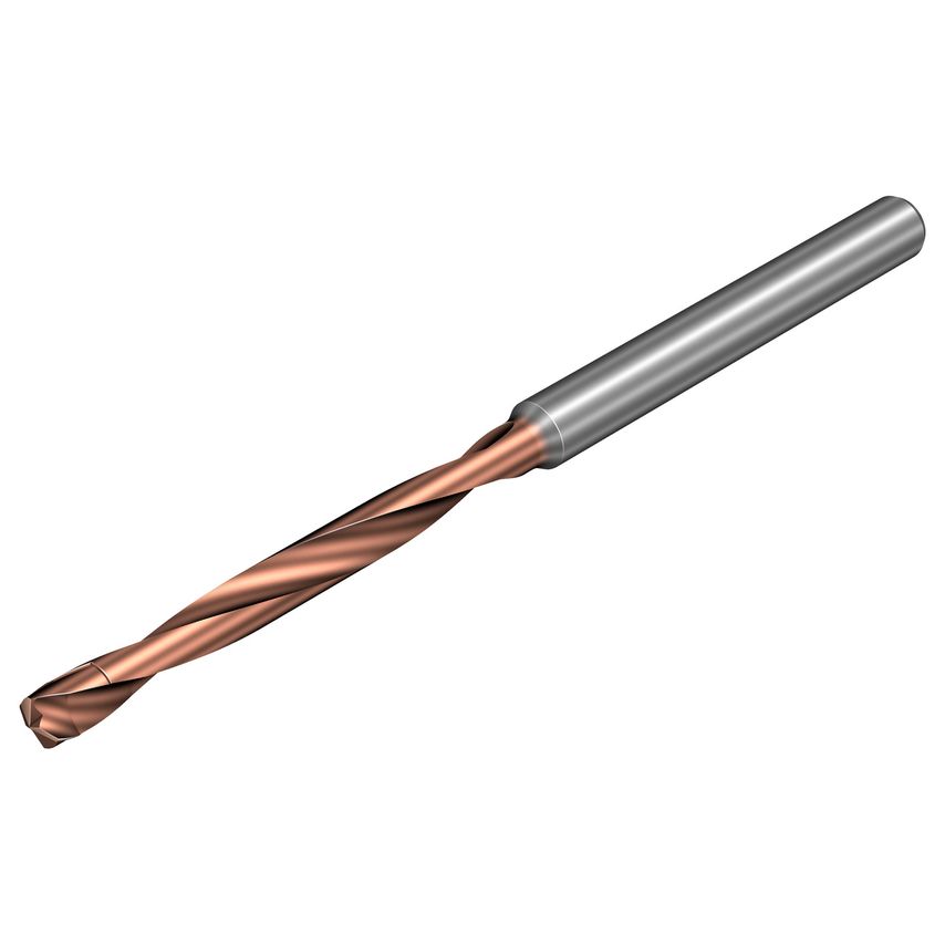 CoroDrill 862-GM Solid Carbide Micro Drill 862.1-3000-270A0-GMX2BL