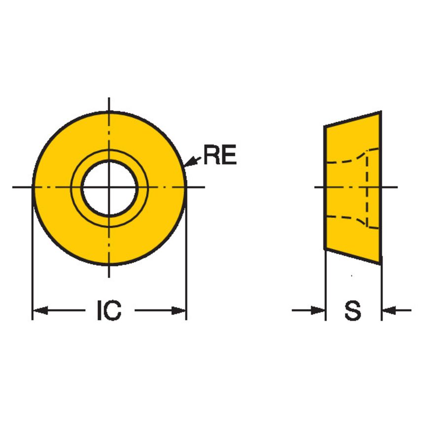 CoroMill 300 Insert for Milling R300-0828M-PH1130