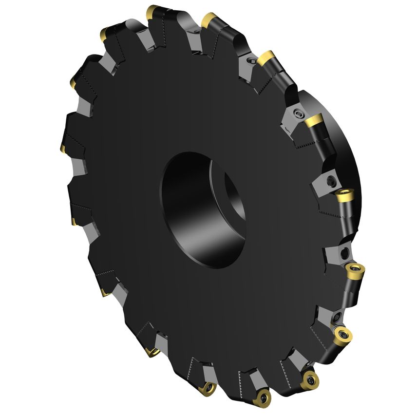 CoroMill 331 Adjustable Full Side and Face Disc Milling Cutter R331.32-205R38EMQ