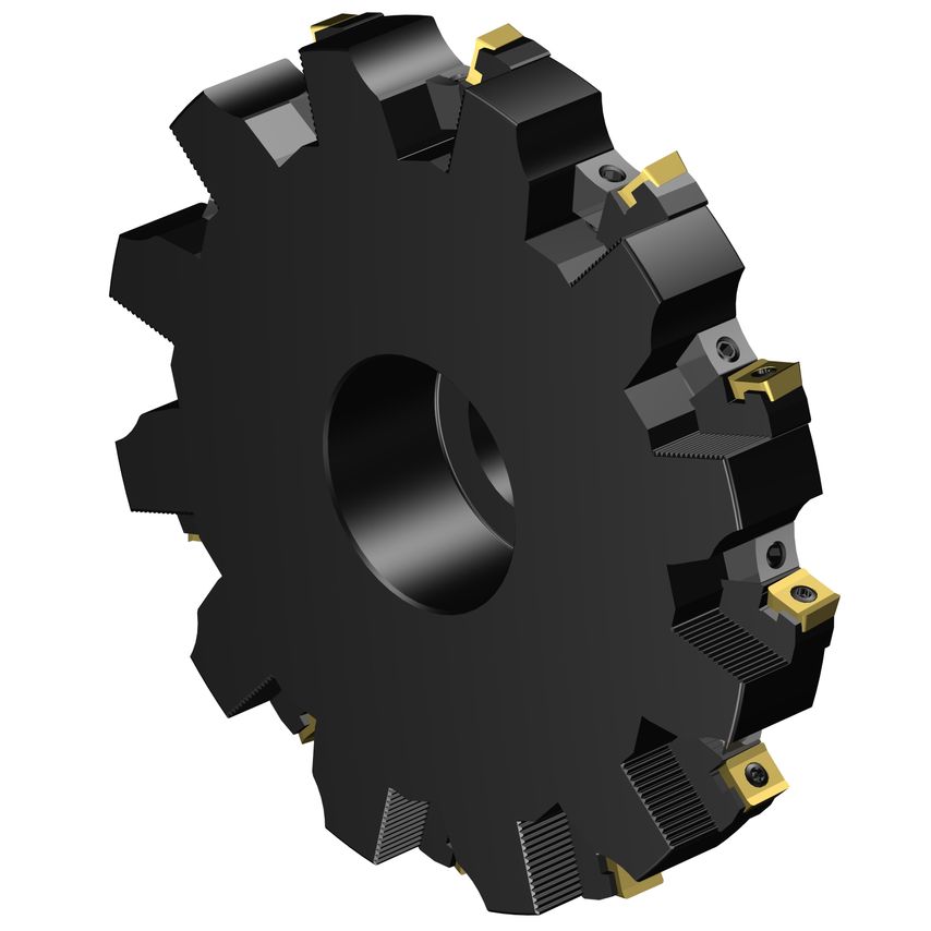CoroMill 331 Adjustable Half Side and Back Face Disc Milling Cutter R331.52-203R38MML