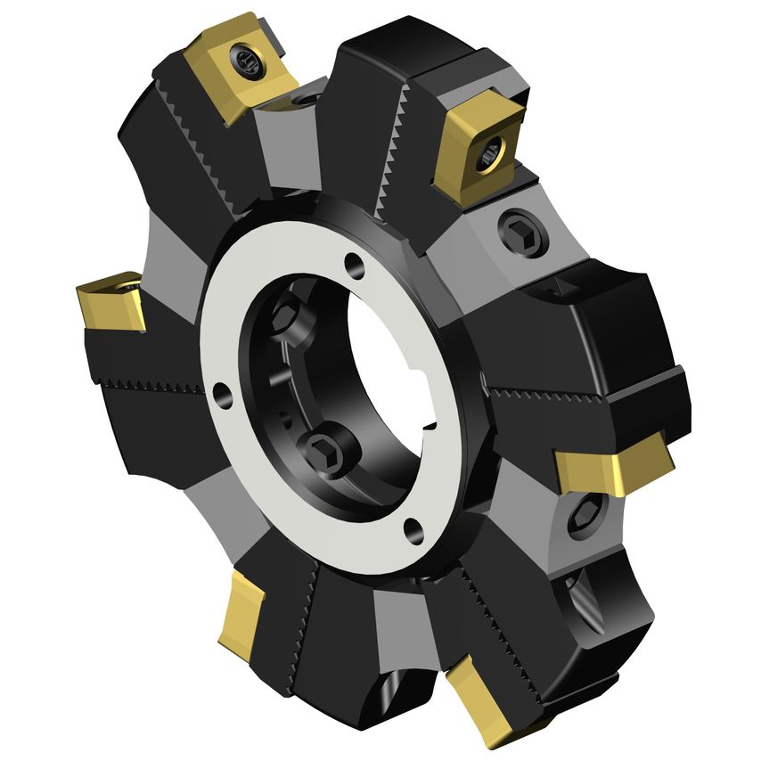 CoroMill 331 Adjustable Half Side and Face Disc Milling Cutter L331.52C-080T25FM