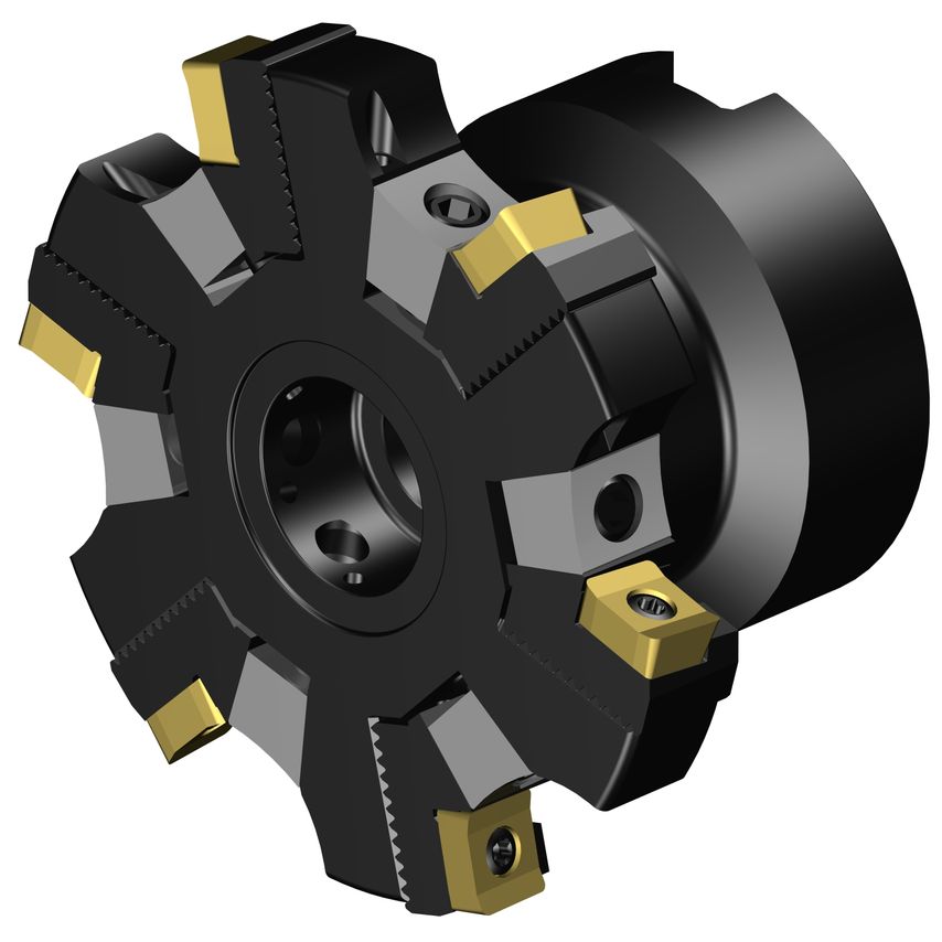 CoroMill 331 Adjustable Half Side and Face Disc Milling Cutter R331.52C-080Q27FMR