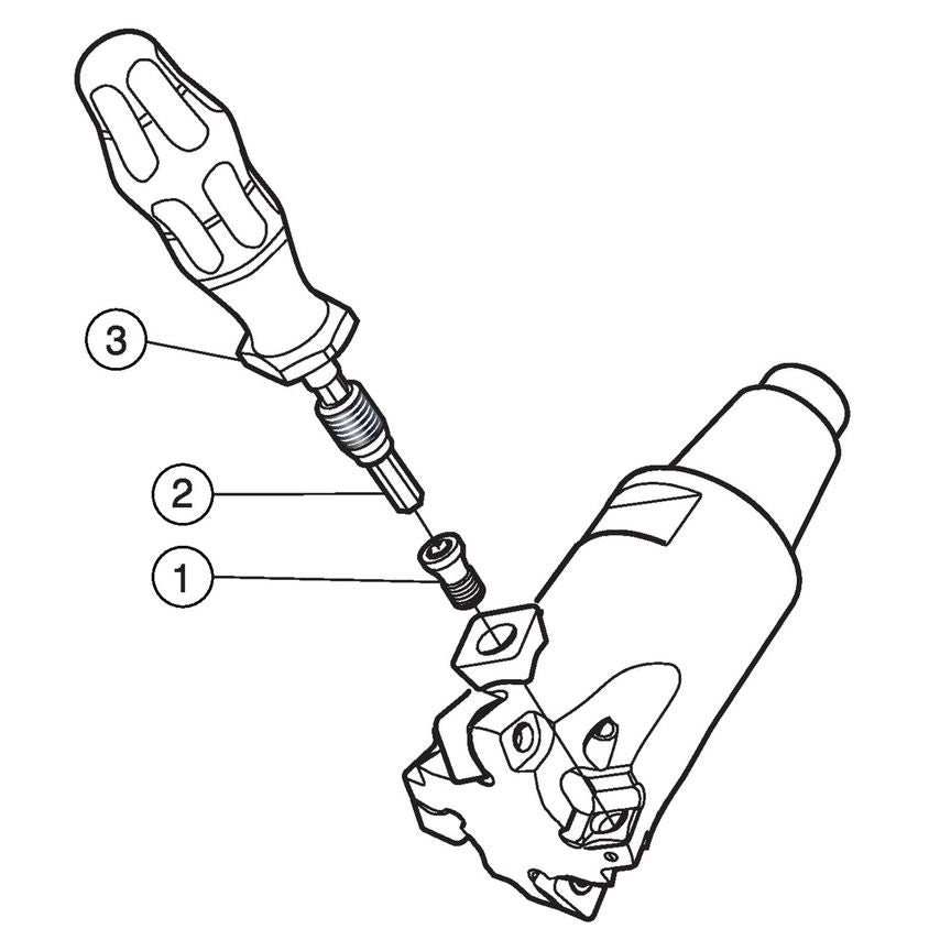 CoroMill 415 Face Milling Cutter 415-32EH25-05H