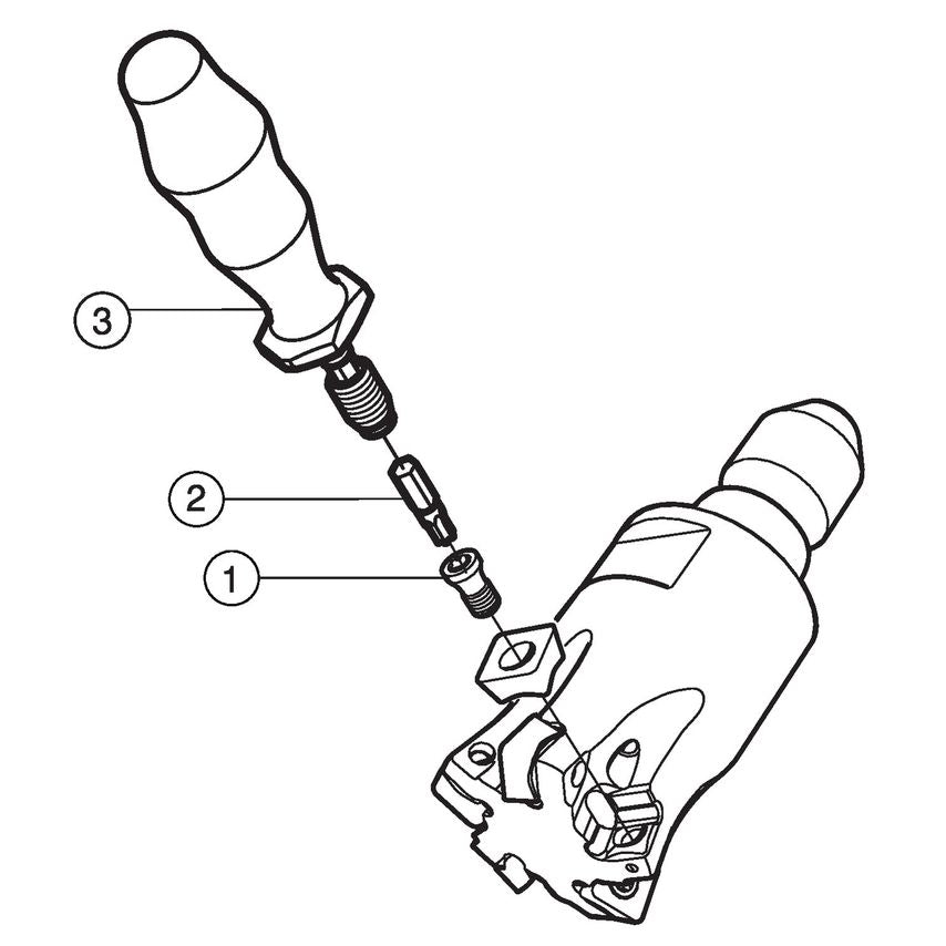 CoroMill 415 Face Milling Cutter 415-32T16-07H