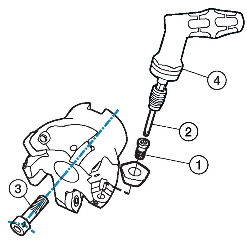 CoroMill 419 Face Milling Cutter A419-051C5-14M