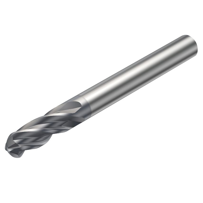 CoroMill Plura Solid Carbide Ball Nose End Mill for Profiling 1B240-0238-XA1630