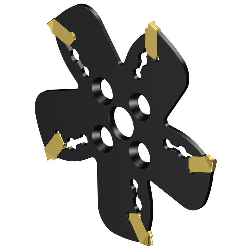 CoroMill QD Indexble Grooving and Parting Off Cutter AQD-E-076X10-M