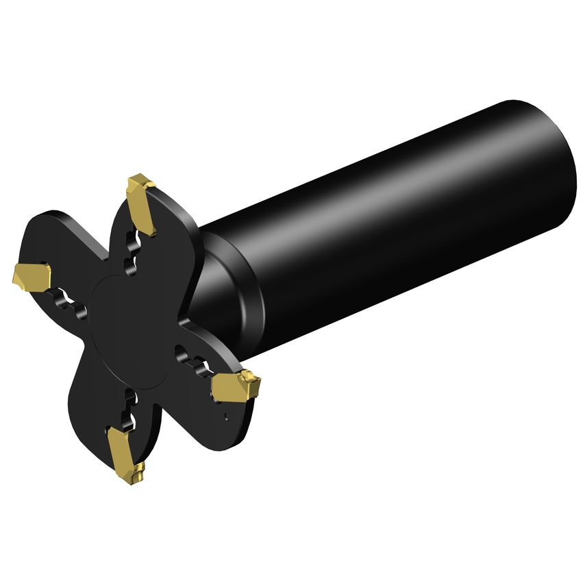 CoroMill QD Indexble Grooving and Parting Off Cutter AQD-H-076O31-M