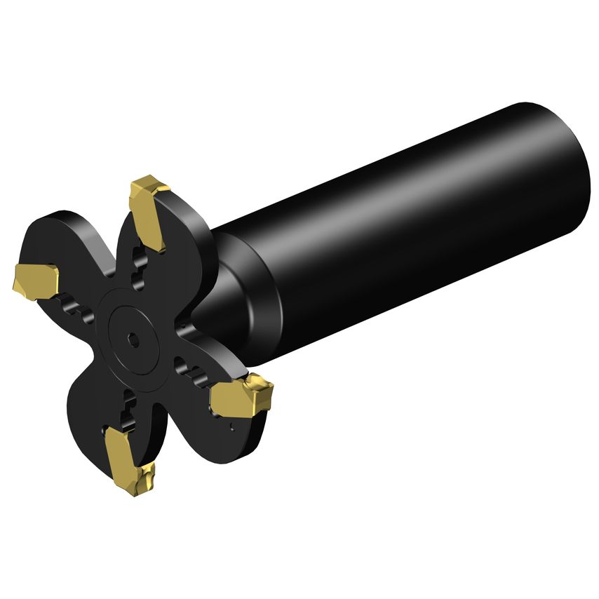 CoroMill QD Indexble Grooving and Parting Off Cutter AQD-KC076O31-M