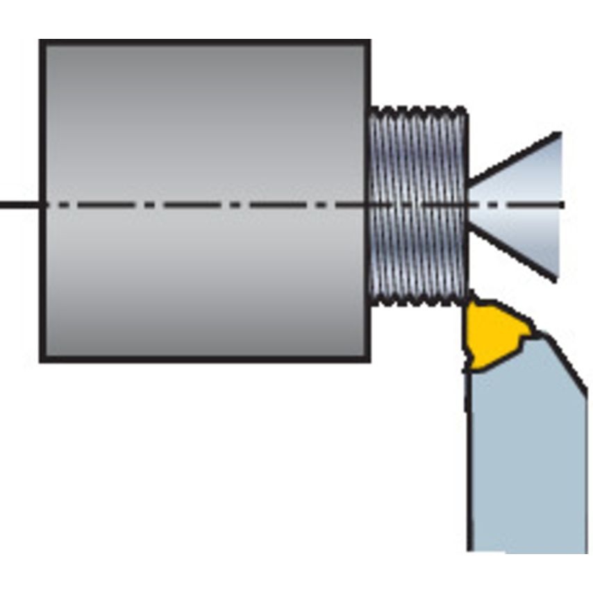 CoroThread 266 QS Shank Tool for Thread Turning QS-266RFA-083HP