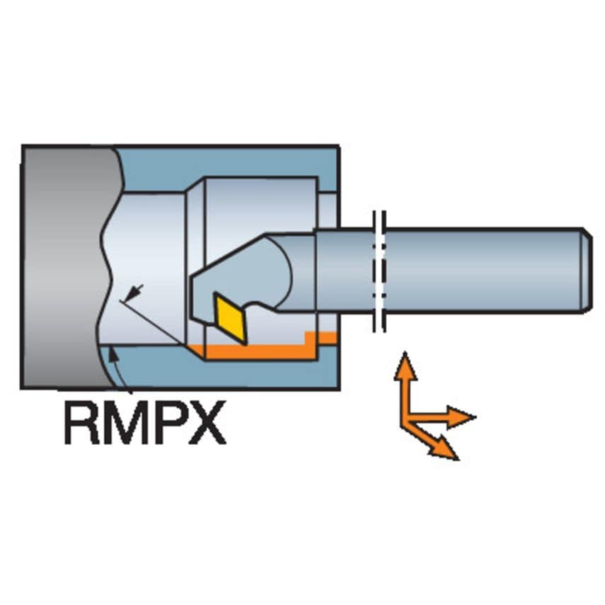 CoroTurn 107 Boring Bar for Back Boring A12S-SDUCR2-ERX