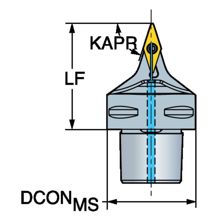 CoroTurn 107 Cutting Unit for Turning C6-SVVBN-00065-16C