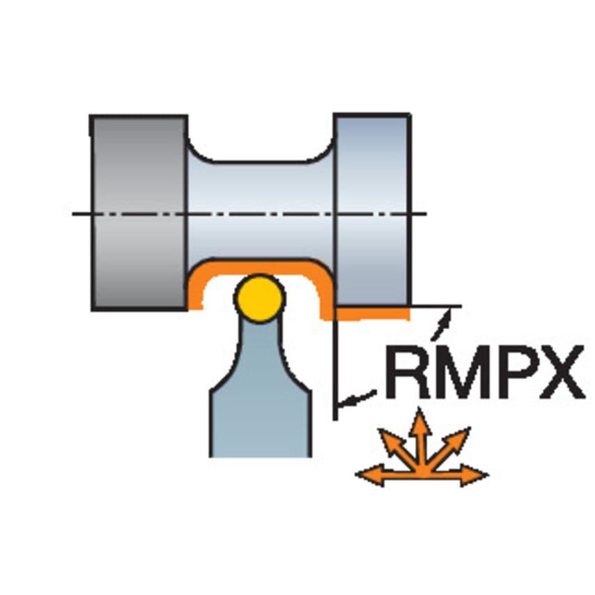 CoroTurn 107 QS Shank Tool for Turning QS-SRDCN-252540-12XC
