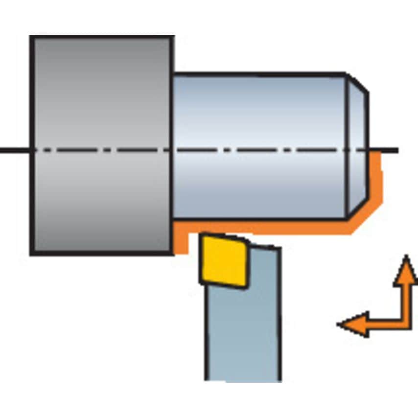 CoroTurn 107 Shank Tool for Turning SCLCL123C-S
