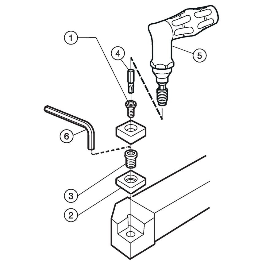 CoroTurn 107 Shank Tool for Turning SVVBN203D