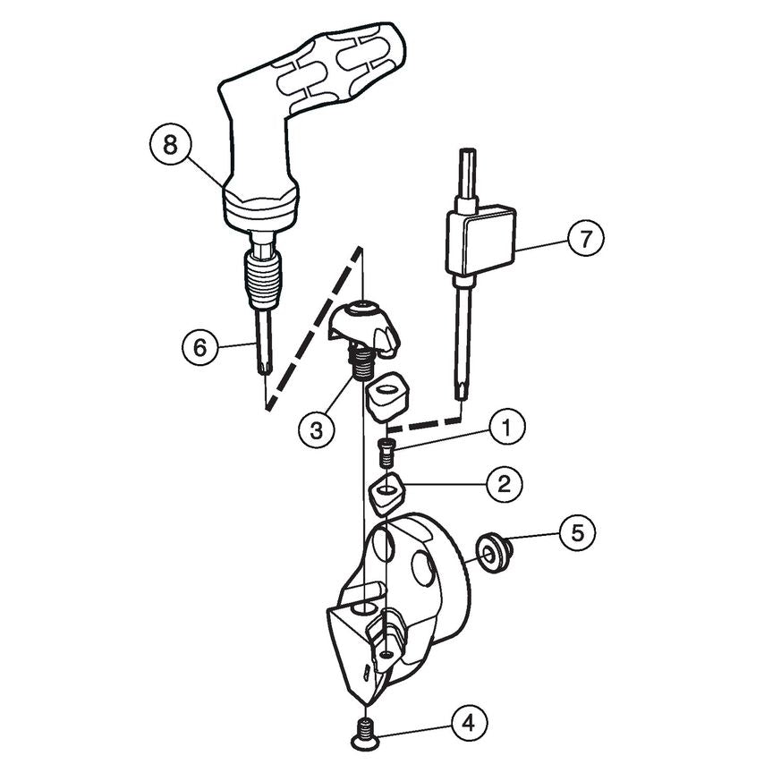 CoroTurn Prime Head for Turning SL-CP-25BR-40-11B