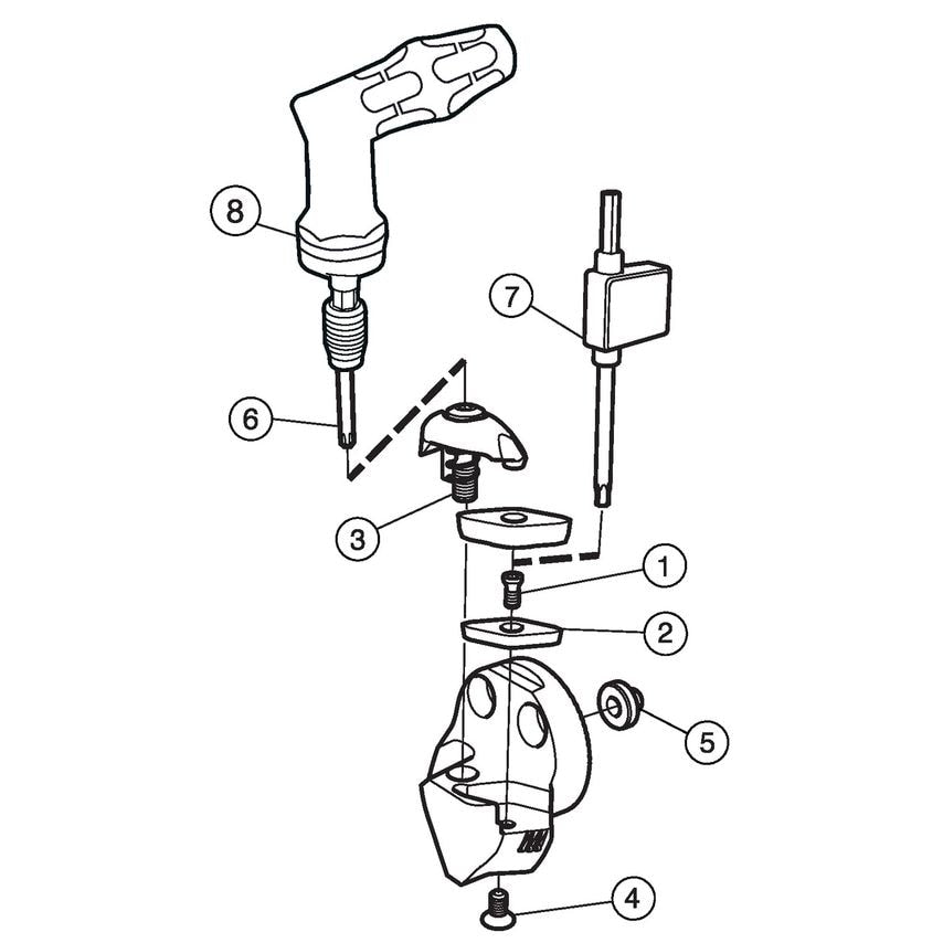 CoroTurn Prime Head for Turning SL-CP-X-25BR-40-11B