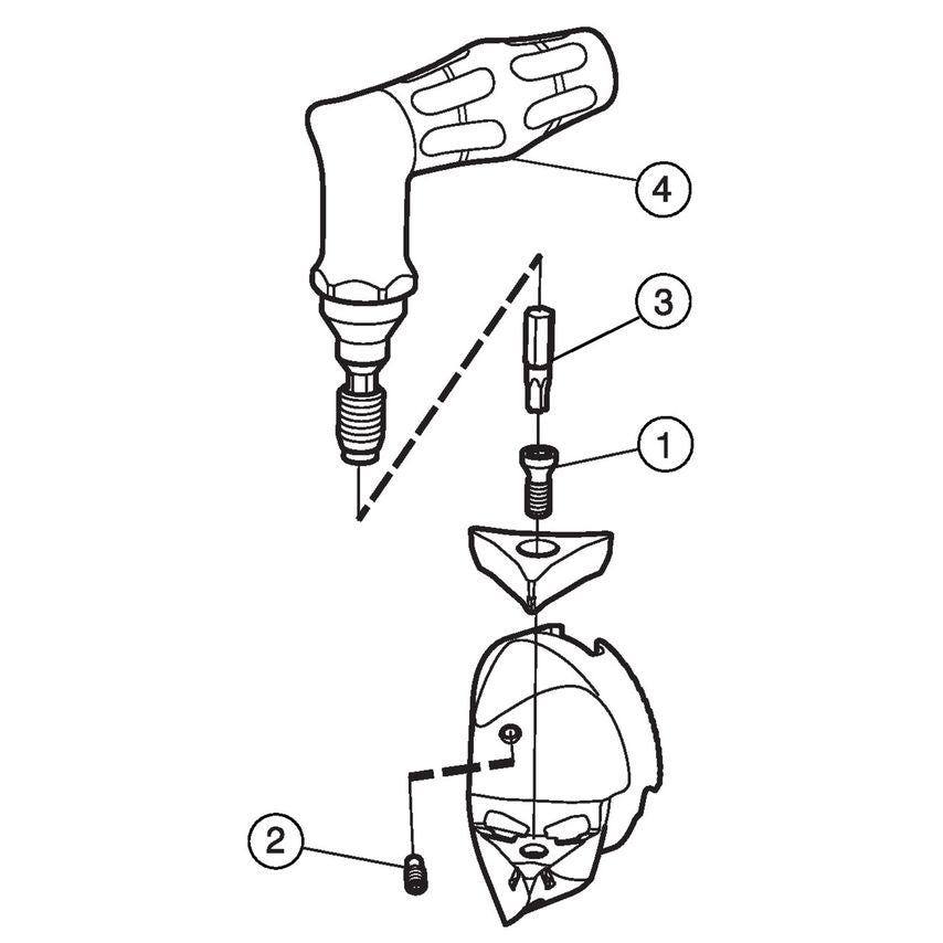CoroTurn Prime Head for Turning TICP-W4L-A1130-27C