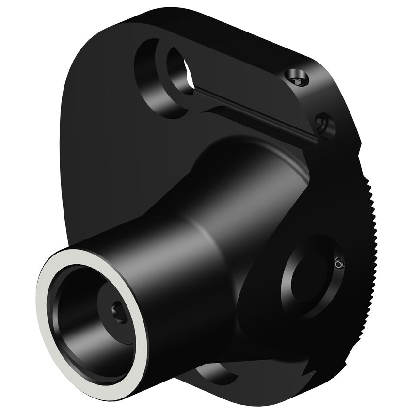 CoroTurn SL to Coromant Capto Adapter with Quick Change C3-QC-SL100-R