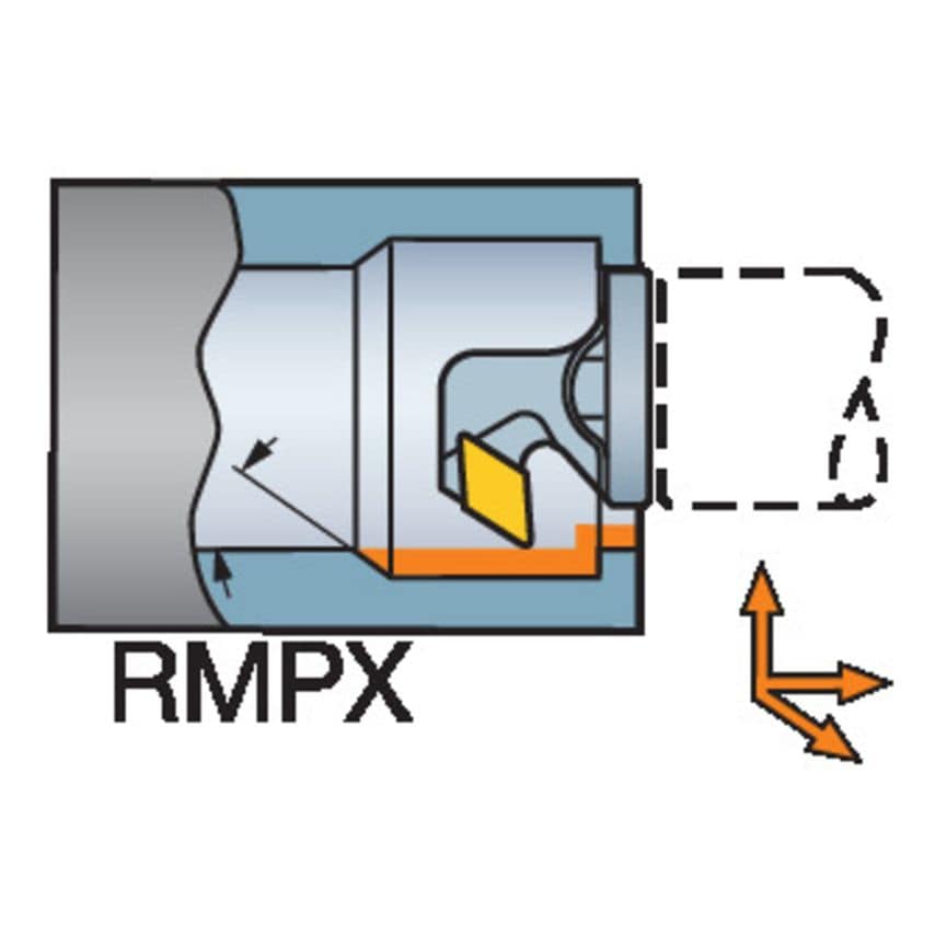 CoroTurn TR Head for Back Boring TITR-W4R-D13UX27A