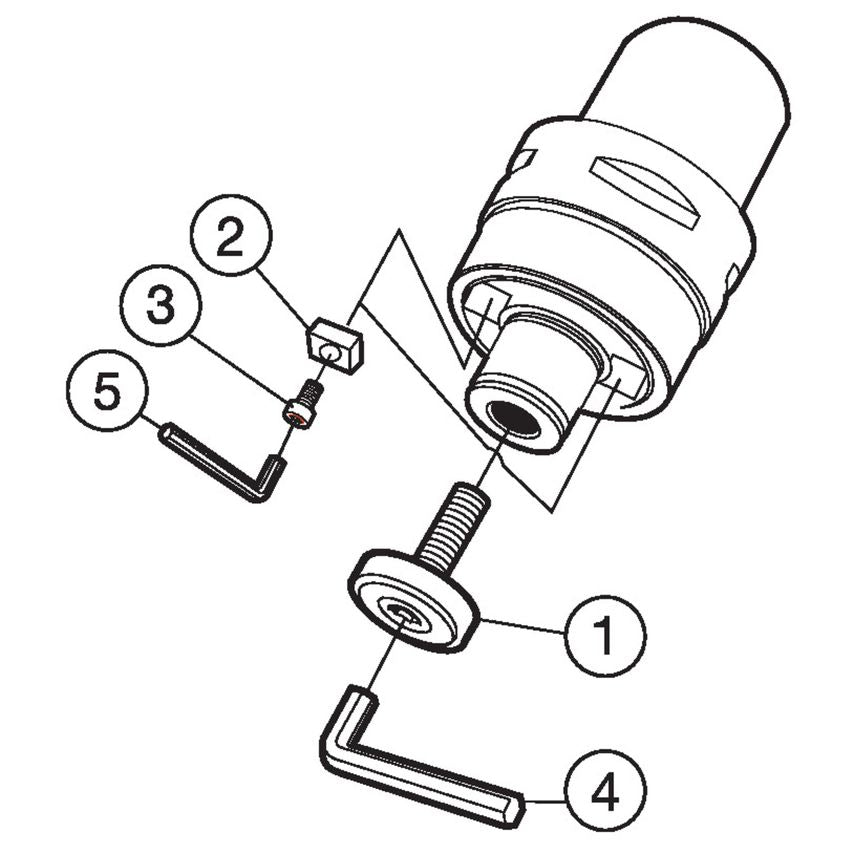 Coromant Capto to Arbor Adapter C6-A391.07C-31030