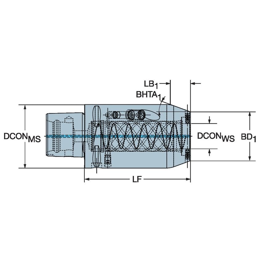 Coromant Capto to Corochuck 935 935-C6-EF25-105
