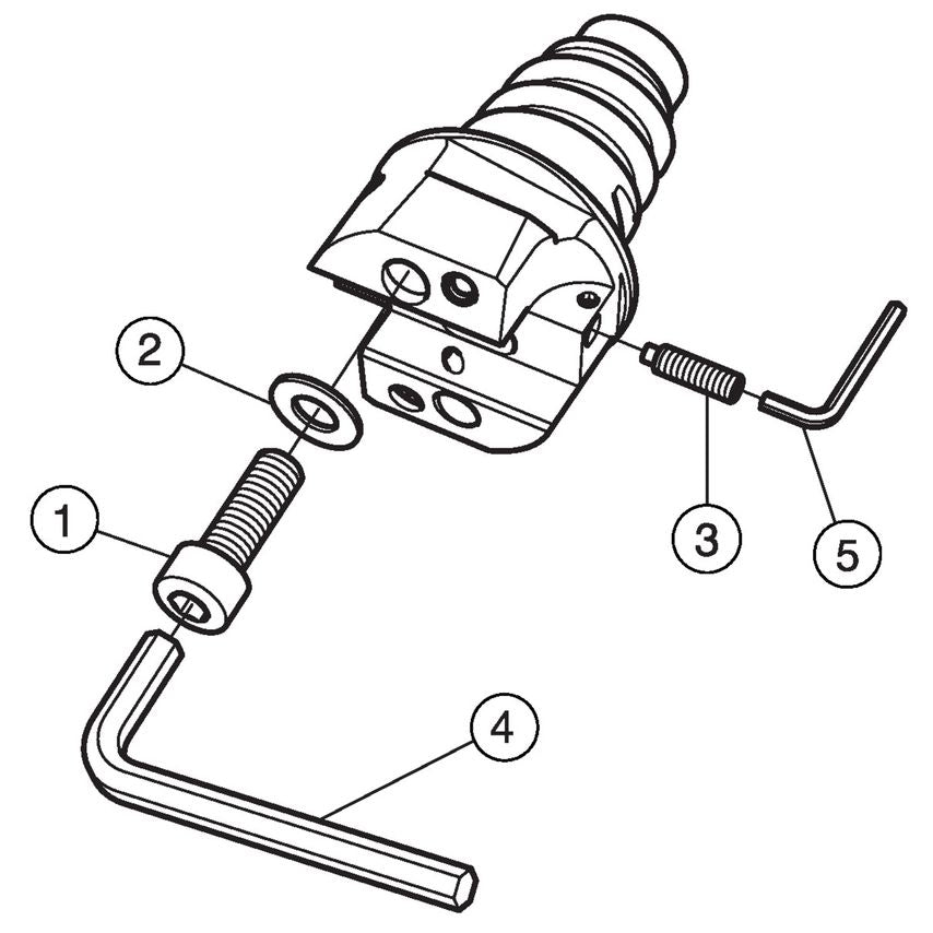 Coromant EH to CoroBore BR20 Tool Body EH20-BR20-A-015