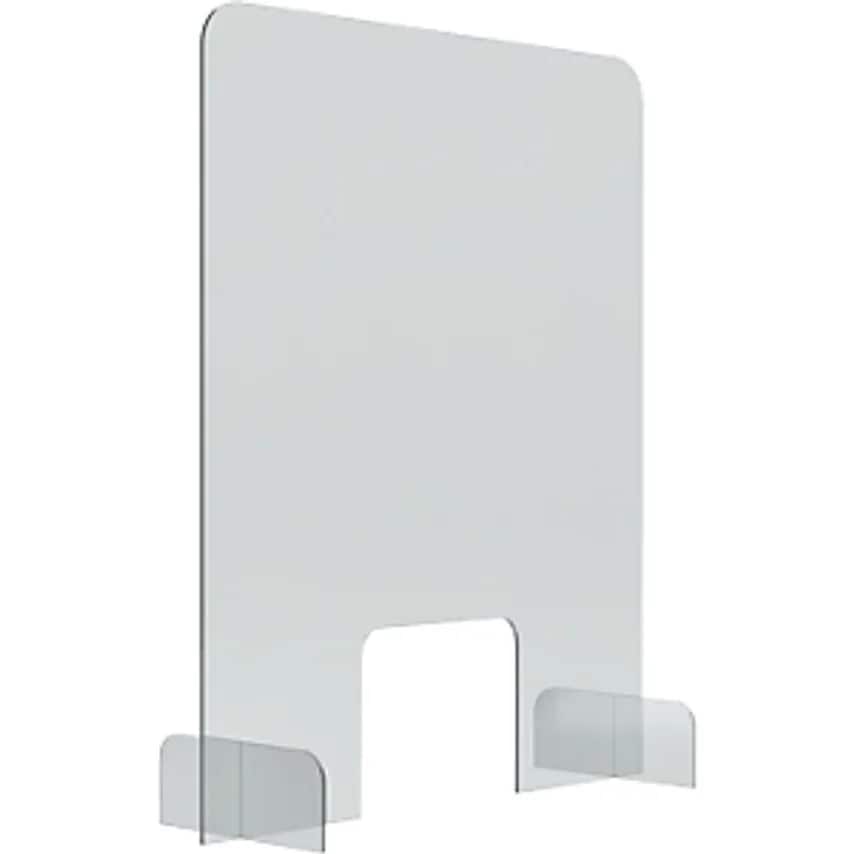 Countertop and Tabletop Partition - Acrylic Glass - HxWxD 845 X 670 X 240mm