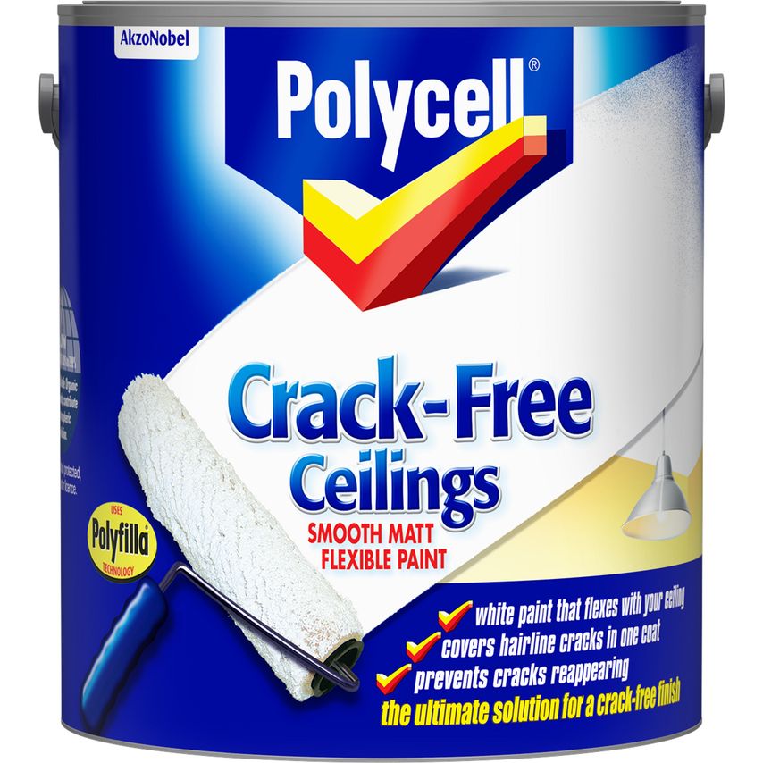 Crack-free Ceilings Smooth Matt 2.5 Litre