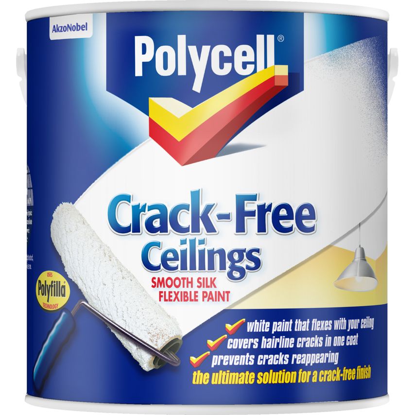 Crack-free Ceilings Smooth Silk 2.5 Litre
