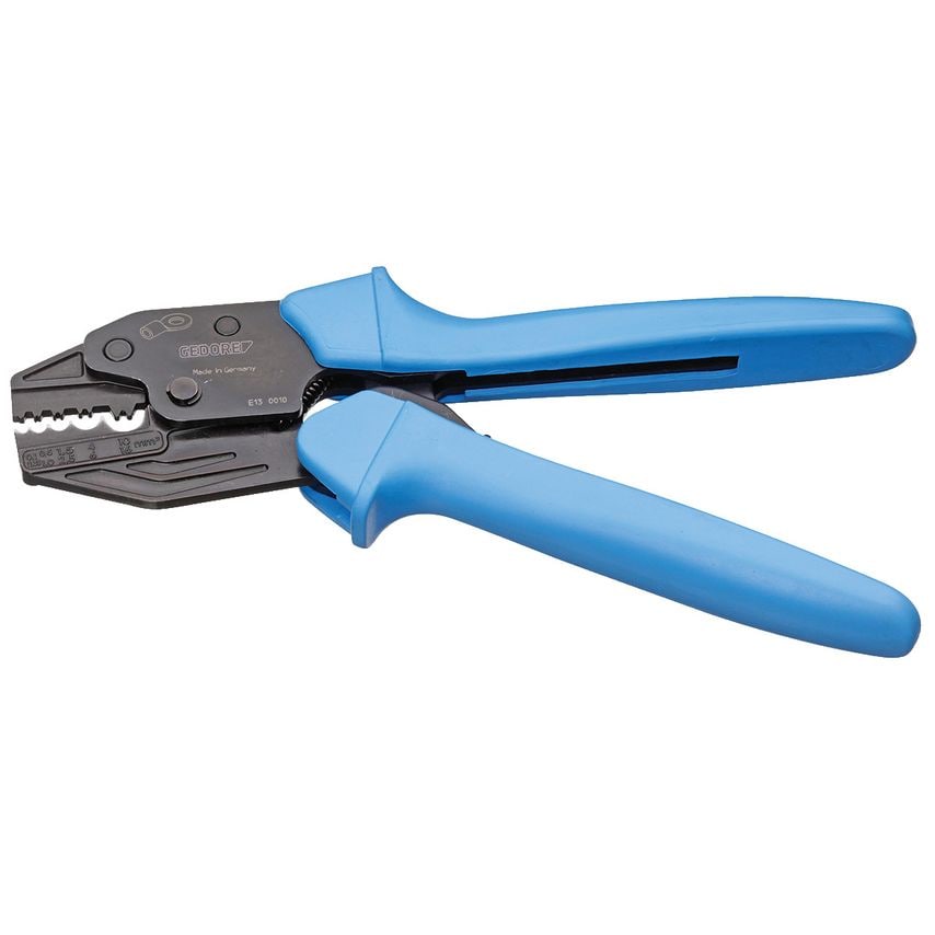 Crimp wrench for cable lugs