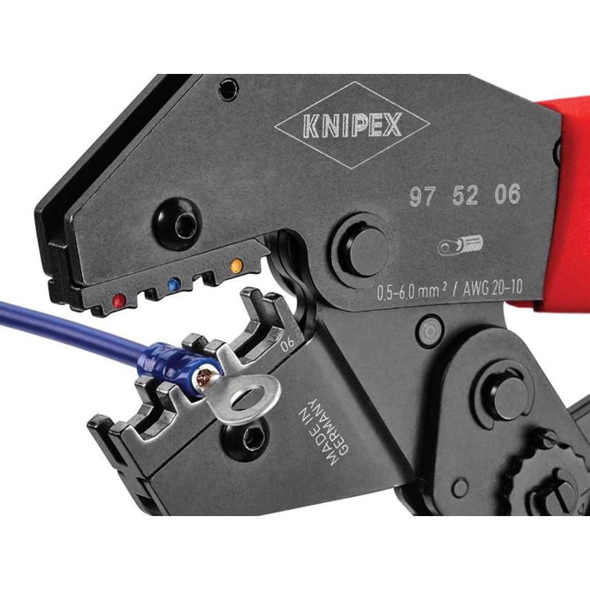 Crimping Lever Pliers For Insulated Terminals & Plug Connectors 250mm KPX975206