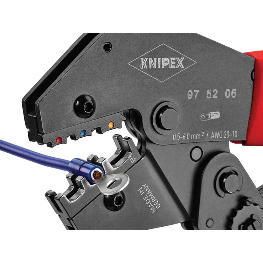 Crimping Lever Pliers For Insulated Terminals & Plug Connectors 250mm KPX975206