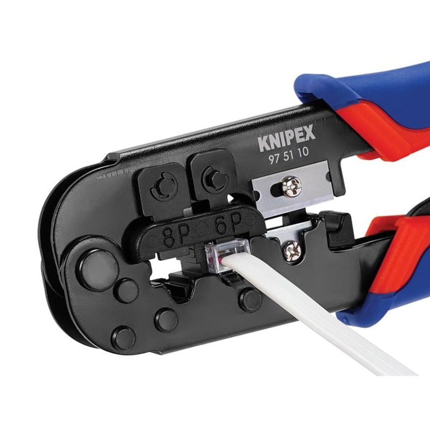 Crimping Pliers for RJ11/12 RJ45 Western Plugs KPX975110