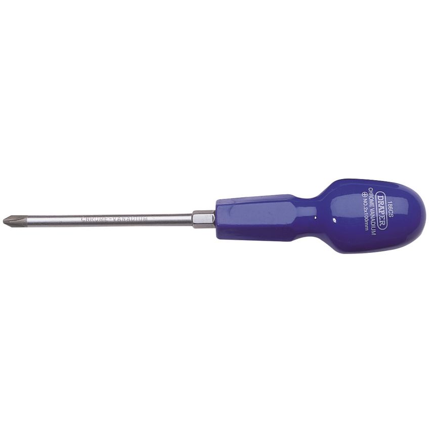 Cross Slot Cabinet Pattern Screwdriver No.2x100mm
