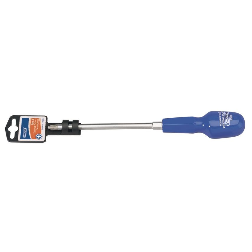 Cross Slot Cabinet Pattern Screwdriver No.3x150mm